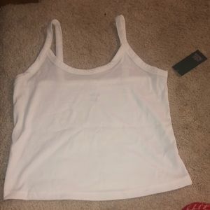 White tank top